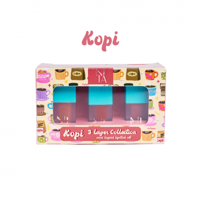 Kopi 3 Layer Collection Mini Liquid Lipstick Set